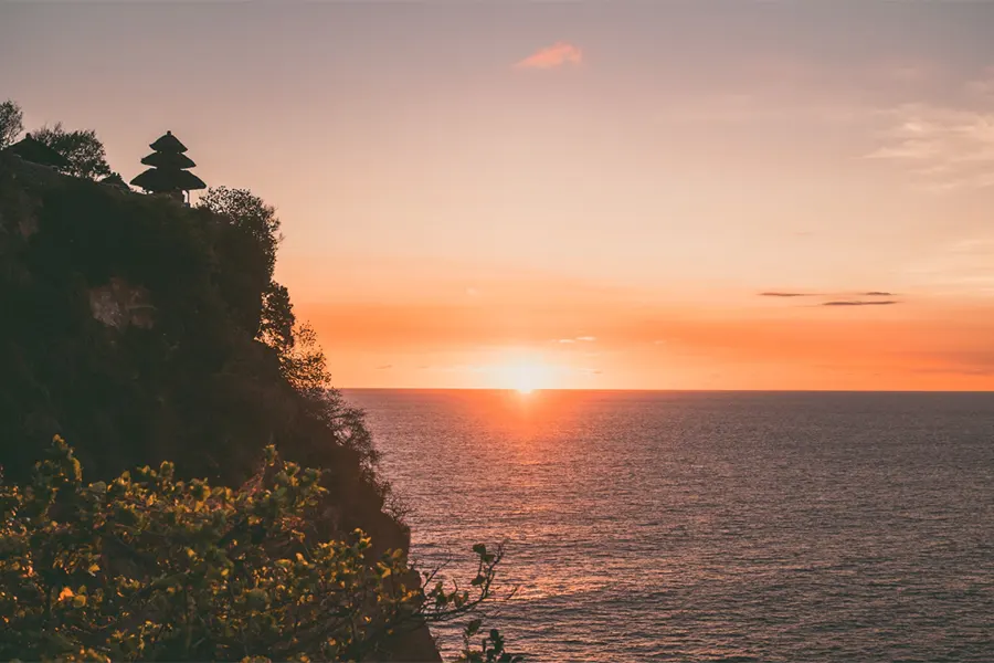 Sunset from Uluwatu